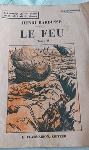 HENRI BARBUSSE - LE FEU TOME II - LIVRE