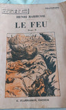 HENRI BARBUSSE - LE FEU TOME II - LIVRE