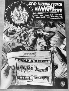 Dead Fucking Church "M'aaagh #9" Zine A4