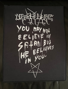 MALHKEBRE "HE BELIEVES IN YOU" BACKPATCH