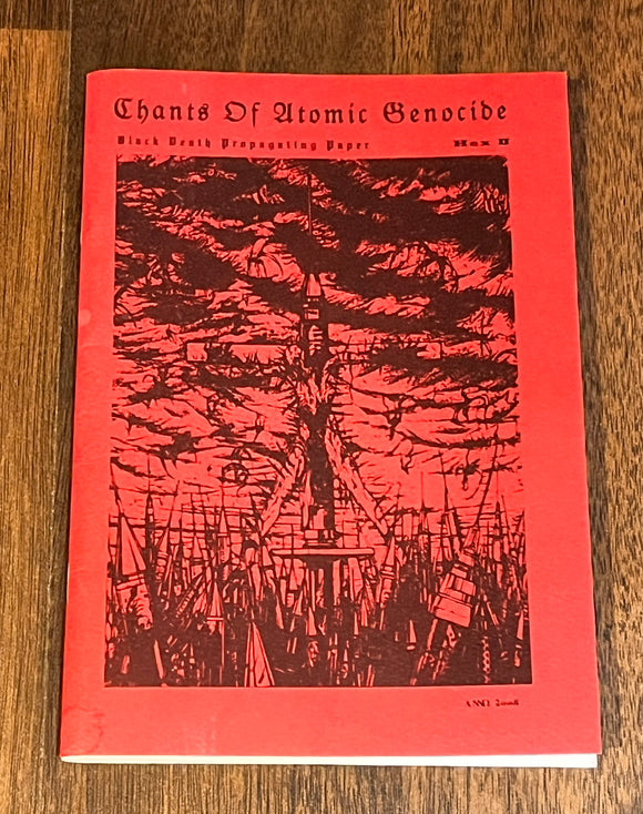 CHANTS OF ATOMIC GENOCIDE - HEX II - ZINE - A5