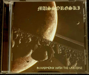 MUSSORGSKI "IN HARMONY WITH THE UNIVERSE" CD