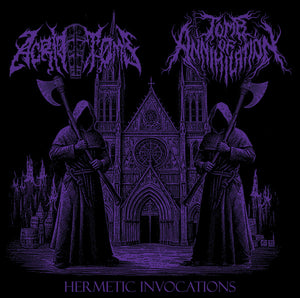 ACRID TOMB / TOMB OF ANNIHILATION "HERMETIC INVOCATIONS" CD