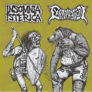 INSOMNIA ISTERICA / EXENTERATION - SPLIT - 7"EP