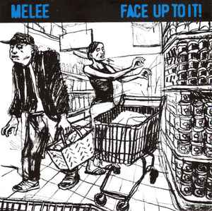 MELEE / FACE UP TO IT!  - DISTORT BOSTON BORDEAUX - 7"EP