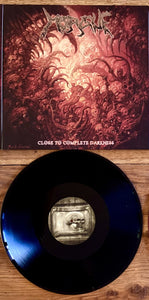 MORGUE "CLOSE TO COMPLETE DARKNESS" LP