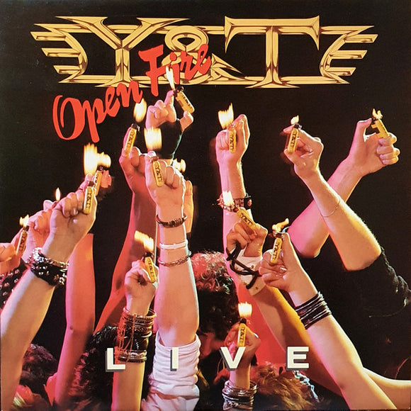 Y & T - OPEN FIRE - LP