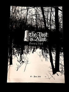 THE PAST IS ALIVE "Numéro 1 - Juin 2016" ZINE A4