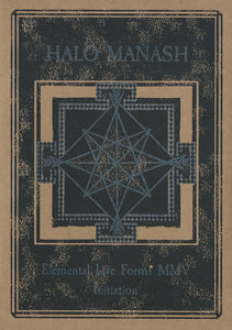 HALO MANASH "Elemental Live Forms MMV - Initiation" CD special A5 packaging