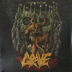 GRAVE "Morbid Ascent" LP Clear version